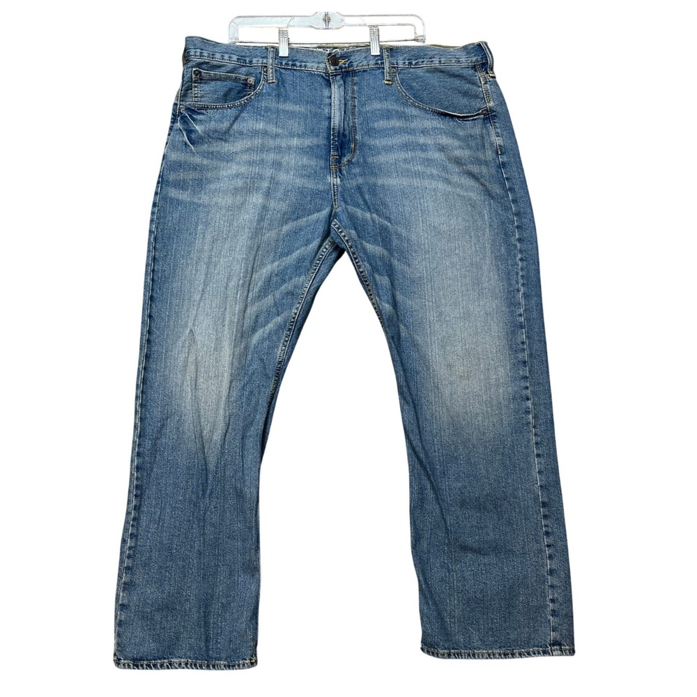 American Eagle Jeans Men 42x32 Medium Wash Straight Leg 5-Pocket Denim Twill EUC